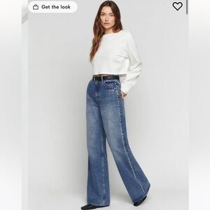 Cary High Rise Slouchy Wide Leg Jeans